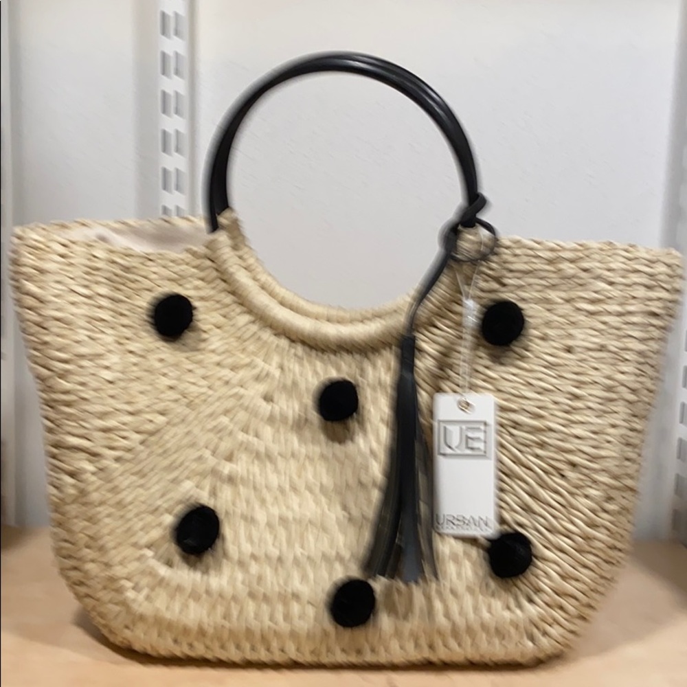 Straw bag